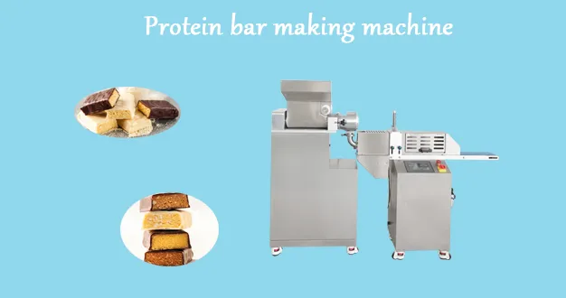 Fully 304 Stainless Steel Small Protein Bar Production Line Nutrition Bars Making Machine