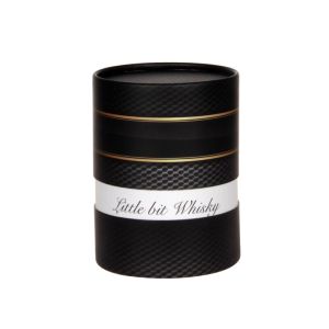 China Recycled Materials Feature Dark Blue Paper Core Tube Packaging For Glass Bottle on sale