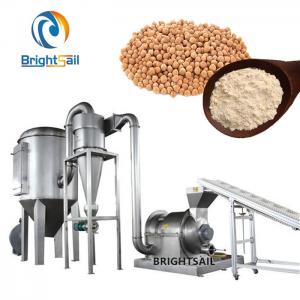 Buy cheap Ss304 Food Grade Grain Mill Machine Besan Chickpea Hammer Mill 100-2000 Kg/H product