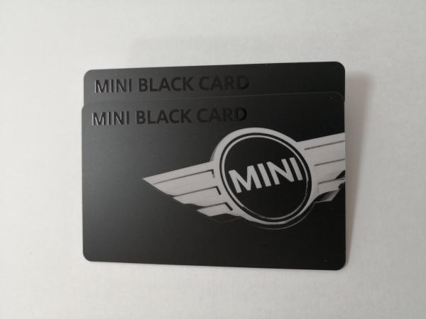 Quality Matte Black PVC Member Card With Glossy UV Printing HiCo Magnetic Stripe White Signature for sale