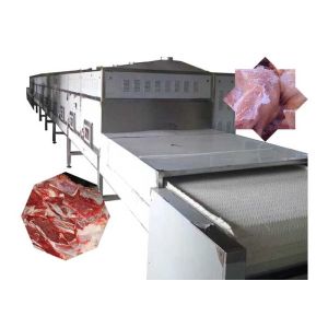 Buy cheap 100KW Frozen Meat Continuous Tunnel Dryer Machine With Microwave Box product