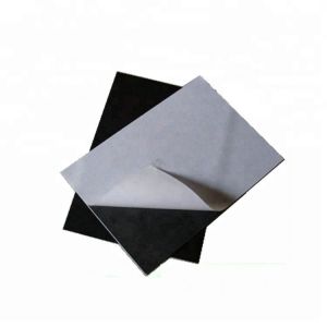 Buy cheap Single Sided Adhesive Backed Rubber Sheet , Protecitve Custom Rubber Stickers product