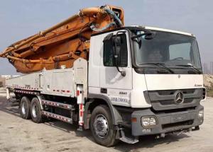 Buy cheap Zoomlion 47m Used Concrete Pump Truck With Mercedes Benz 3341 2013 Model product