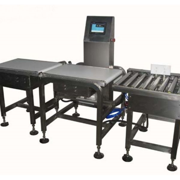 STAINLESS STEEL Automatic Check Weight Machine line INCW-450 200 To 30000g In Motion Checkweigher with screen for PVC PE BAG35p/min
