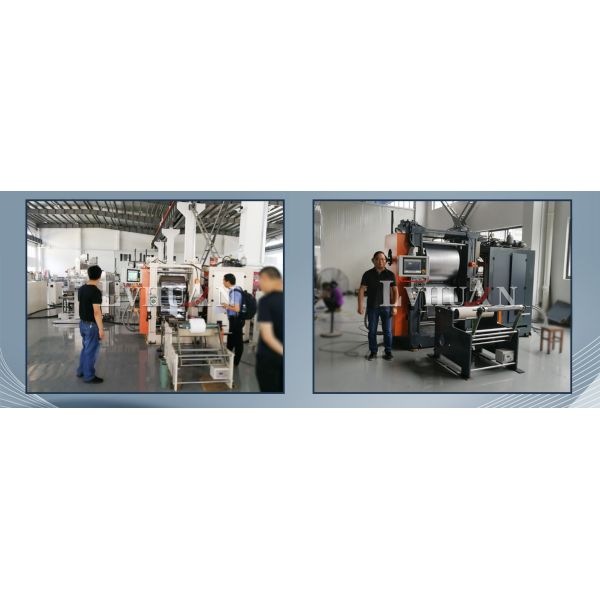 PTFE tape calendaring and composite equipments to CPS in Zhejiang. Below is their composite machine.