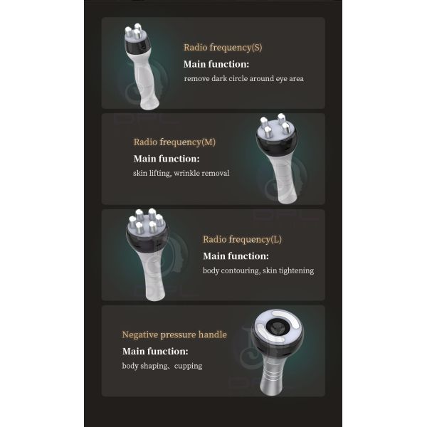 AS86 Portable 80K Cavitation Rf Vacuum Slimming Machine Body Shaping