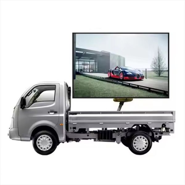 Truck-mounted Mobile Truck LED Display with Average No Failure of 1000hours and Full Color Tube Chip Color