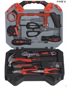 China 92 pcs household tool set,with hacksaw ,claw hammer ,adjustable wrench . on sale