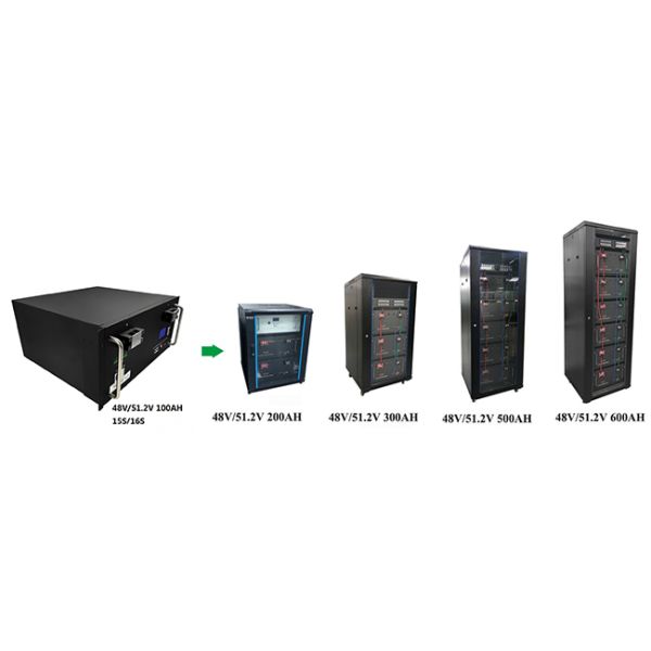 Telecom Back Up 4.8kWh 48V 100Ah Lifepo4 Battery Pack With BMS UPS Solar