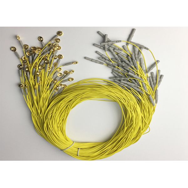 Clinical EEG Measurement EEG Disc Electrodes Multi Color OEM / ODM Acceptable