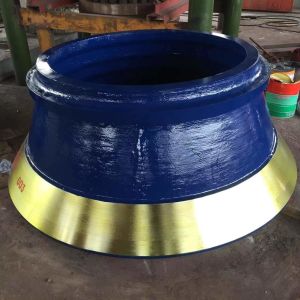 Buy cheap Quarry Mining Cone Crusher Mantle And Concave Wear Resistant ISO9001 product