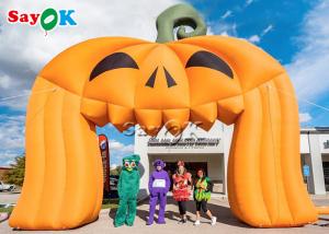 Buy cheap Customized Oxford Cloth 8x5mH Inflatable Pumpkin Archway product