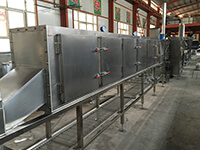 Full Automatic Noodles Processing Machine For Round / Square Waving Shape Dried Noodle Cake Making