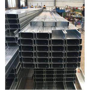 Buy cheap Speed 15-20m/Min PLC Control Purlin Machine High Accurate product