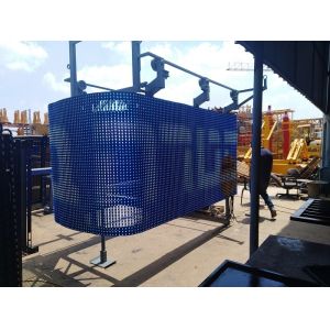 Outdoor Waterproof LED Transparent Screen P80 Led Mesh Display