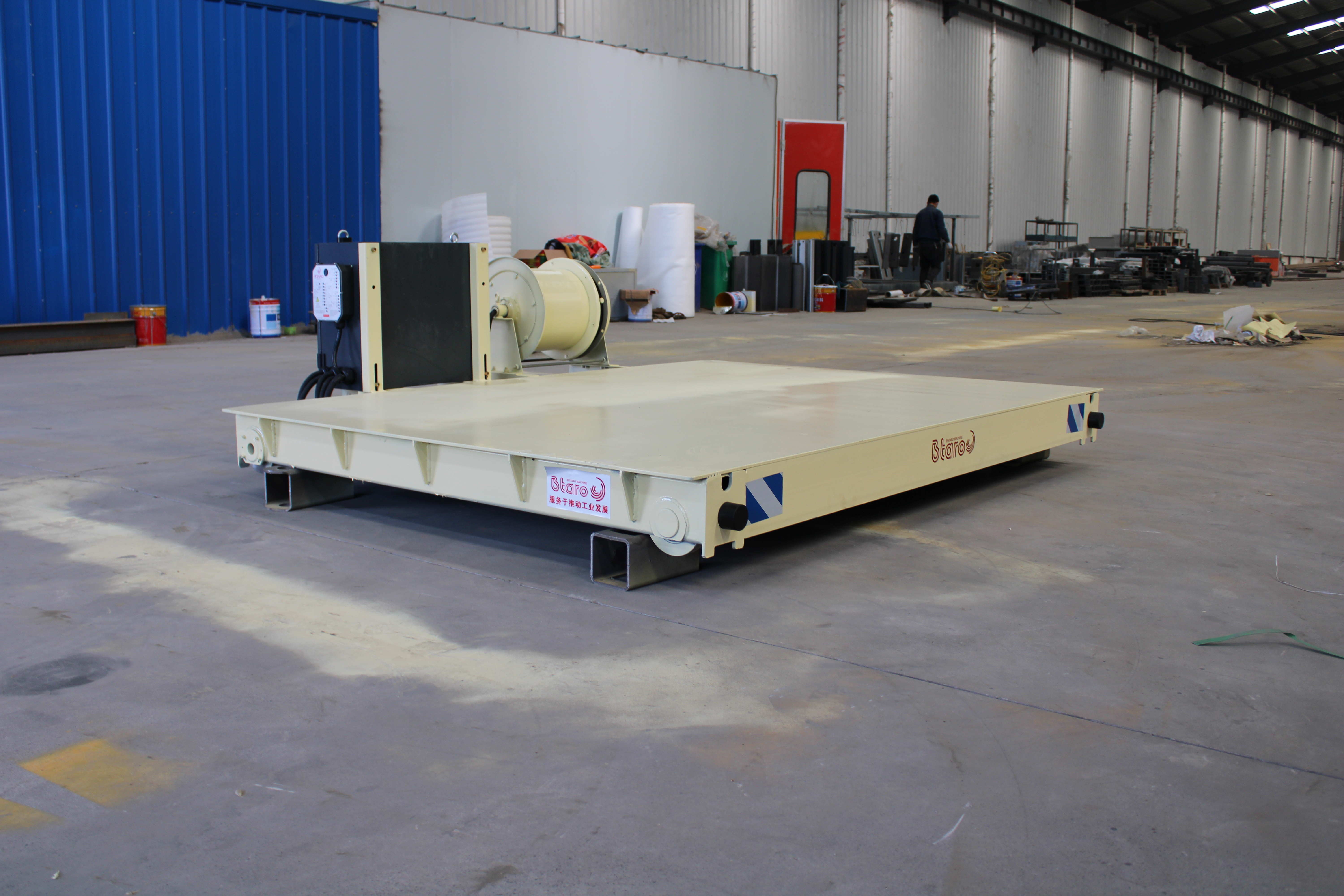 Buy cheap 5ton Automatic Transfer Trolley Warehouse Transfer Cart High Efficiency product