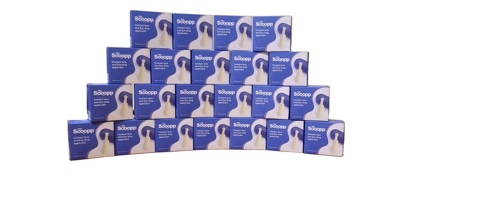 Eye Contacts Paper Box Color Contact Lens Cleaner Paper Box Tooth Pick Dental Floss Wrapped Package