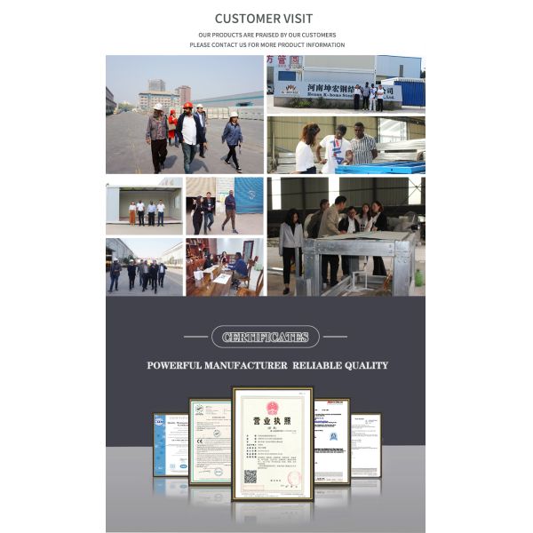 Temporary Portable Toilet Cabin Single Roof Steel Structure Modular Design