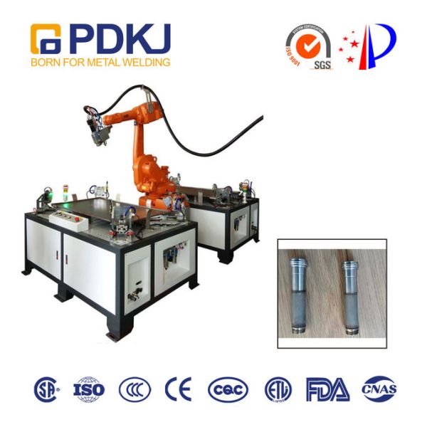 Electronic Fiber Laser 6 Axis Welding Robot Industrial Integrated
