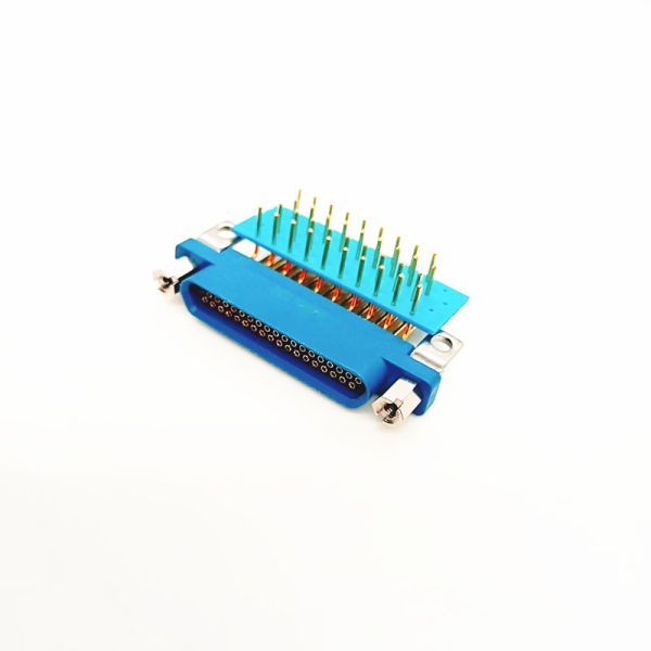 MIL-DTL-83513 J30-37ZKW 37Pin Micro D Rectangular Connector Right Angle PCB Mount with Metal Body