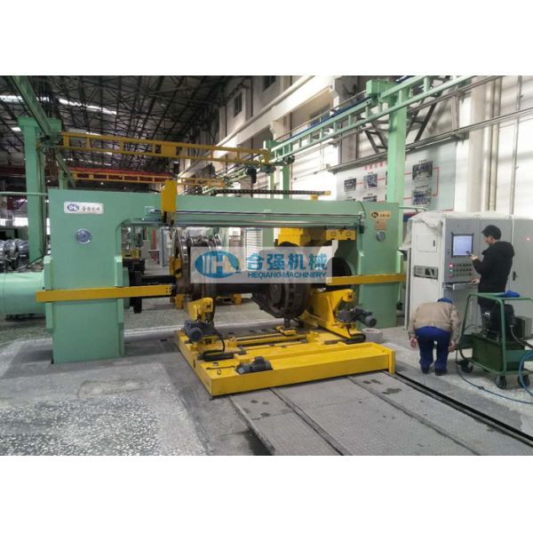 Buy cheap 400T Locomotive Wheel Press Machine With Oil Injection System product