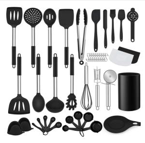 Buy cheap FDA Kitchen Set Silicone Utensils , Multifunction Cooking Utensils Set Silicone product