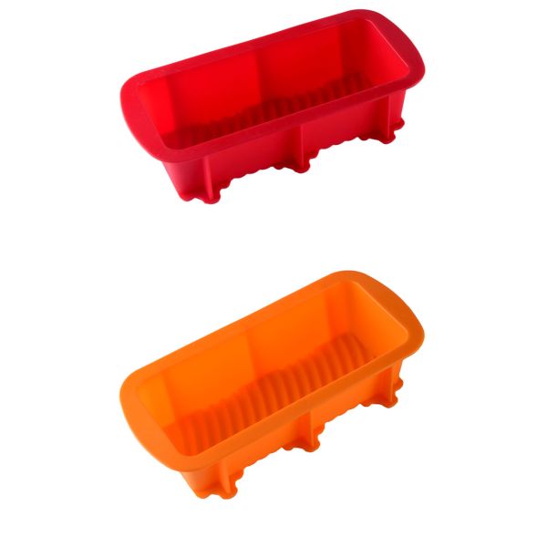Non Stick Rectangular Silicone Bread Baking Molds