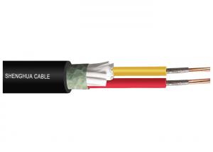Buy cheap Small Size 2 Core 4 Core Fire Resistant Cable , Fire Rated Electrical Cable product