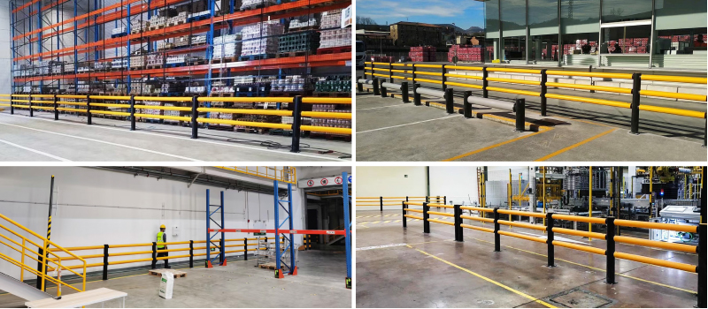 LA Safety Barrier Warehouse flexible anti-collision system FS-2023A