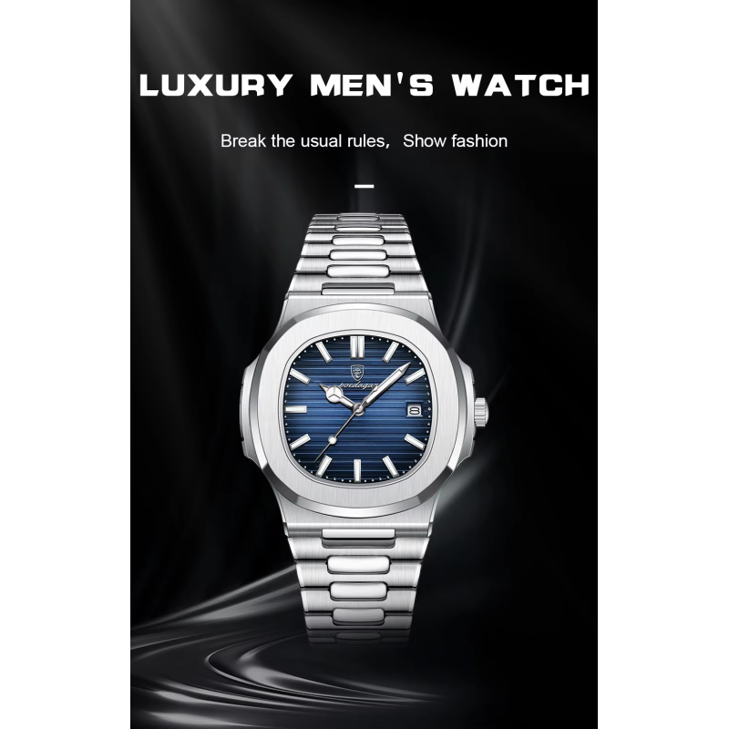 SHX Nautilus-style Quartz Watch