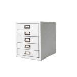 Muchn Office Cupboard 5 Drawer Metal Filing Cabinet