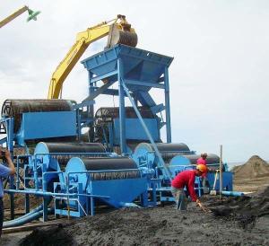 Buy cheap Compact Layout Low Intensity Magnetic Separator Reasonable Structure product