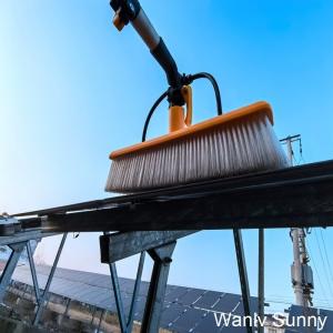 Buy cheap 3.6m Long Water Powered Cleaning Brush for Solar Panel Cleaning Max Unfold Size 3.6m product