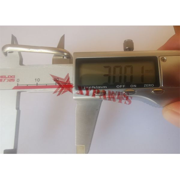 3 X 25 X 30 Mm Stainless Steel D Type Lacing Rings For Fixing Insulation Jackets