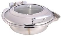 Buy cheap Hygiene Commercial Cooking Equipment 6L Round Chafers W/O Frame product