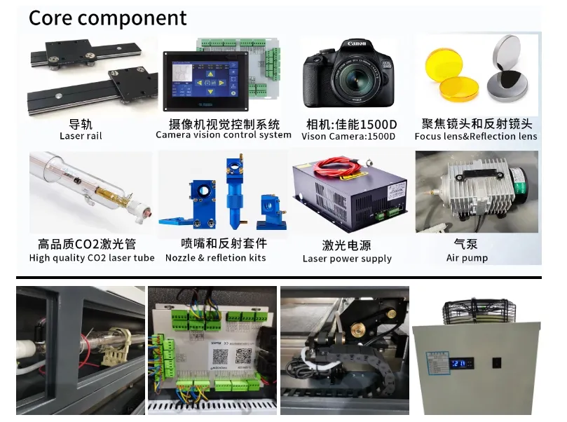 Fabric Laser Cutting Machine for Cloth Textile Jeans Laser 1820 1825 1830