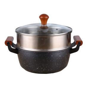 Buy cheap Non Stick Soup Stackable Steamer Pot Multifunctional Customized Logo product
