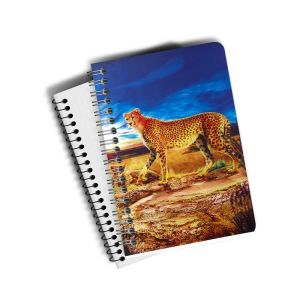 Mini Custom Lenticular Printing Notebooks PET Cover Note Pad 12x8cm