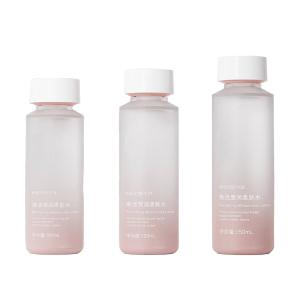 Buy cheap PETG oblique shoulder bottle softener empty bottle OEM ‌‌ supports frosted/glossy processing product