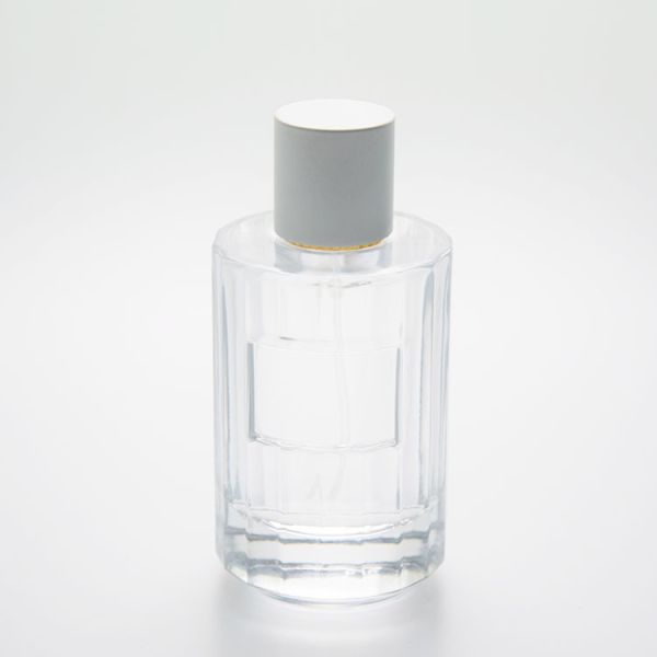 Magnetic Cap Step Collar for Perfume Spray Round 100Ml Perfume Bottle Glass