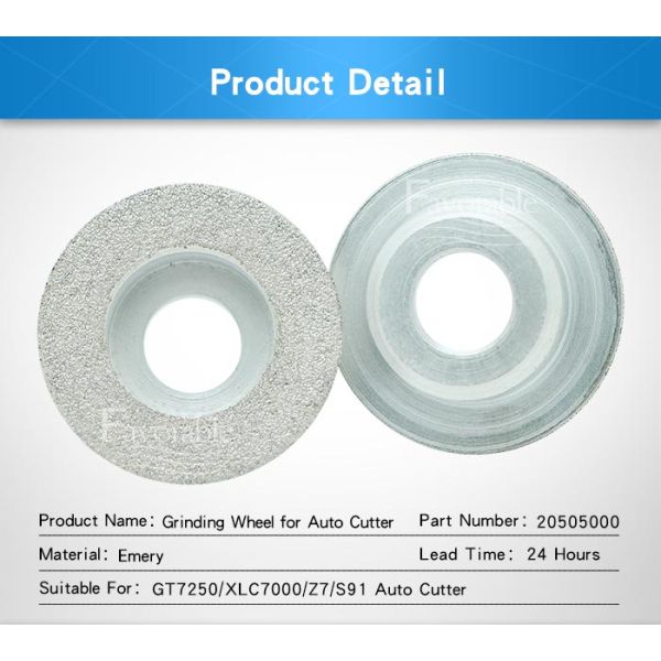 60 Grit 80 Grit Grinding Stone Wheel Sharpener Assy For Textile Cutter Machine