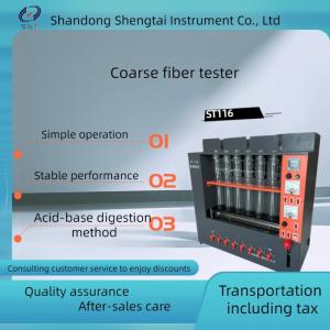 China Crude Fiber Tester Acid Alkali Digestion Method 6 Samples Feed Testing on sale