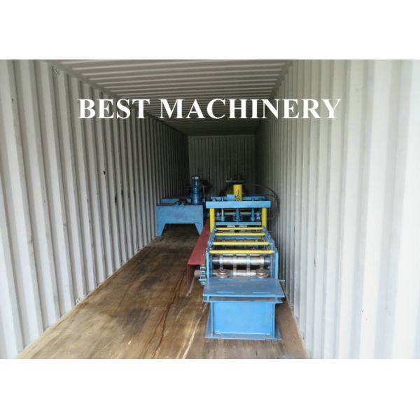 Galvanized Cold Steel Slat Rolling Shutter Door Roll Forming Machine Shop Usage