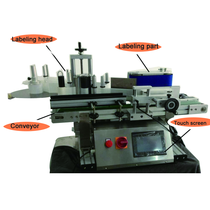 Benchtop Automatic Sticker Machine Beer Bottle Labeling Machine YM400