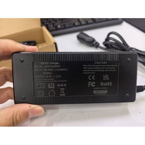 Battery Charger For Bosch E-Bike Series 3Pin 36V 42V 4A Lithium Li-ion