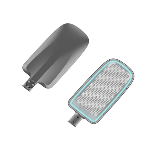 New 300W Cool White Integrated Solar LED Street Light 525*240*90mm Light Size