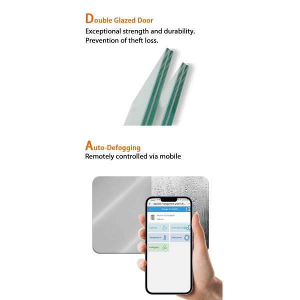 Farm Fresh 24/7 Locker Vending Machine with Automated Cooling and Contactless Payment