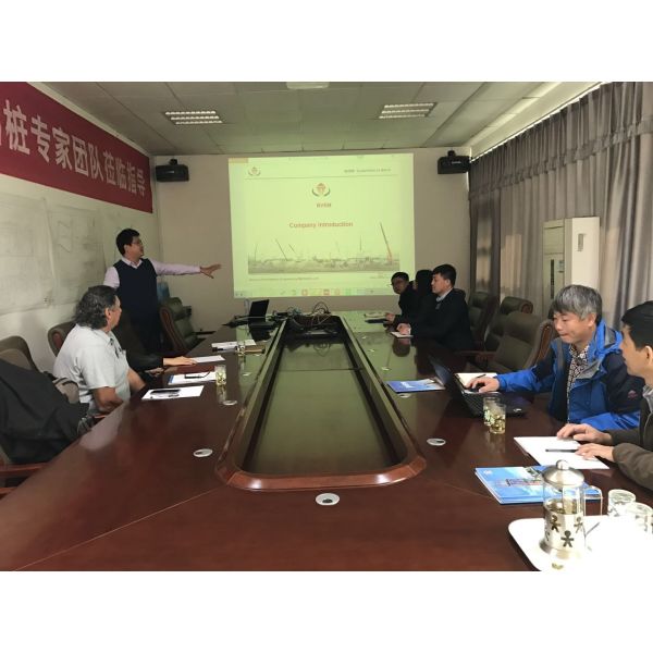 Industrial Vibroflotation Data Logger Management Vibroflotation Construction Process