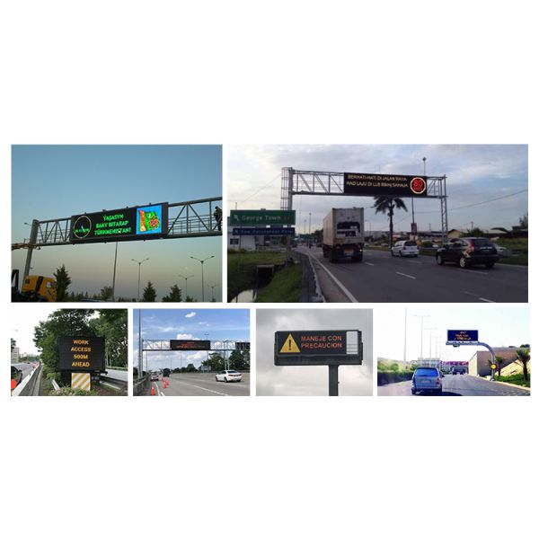 Outdoor P16 ITS Traffic Programmable LED Display Module with 12000cd/m2 Brightness