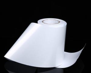 Buy cheap 54um PP Matte White HM4033 Hotmelt Glue White Glassine Liner product